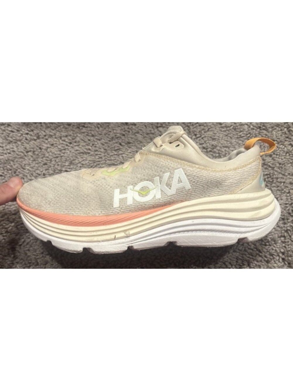 Hoka One One Gaviota 5 Running Shoes 1134235 VLG Women's Size 8.5 B